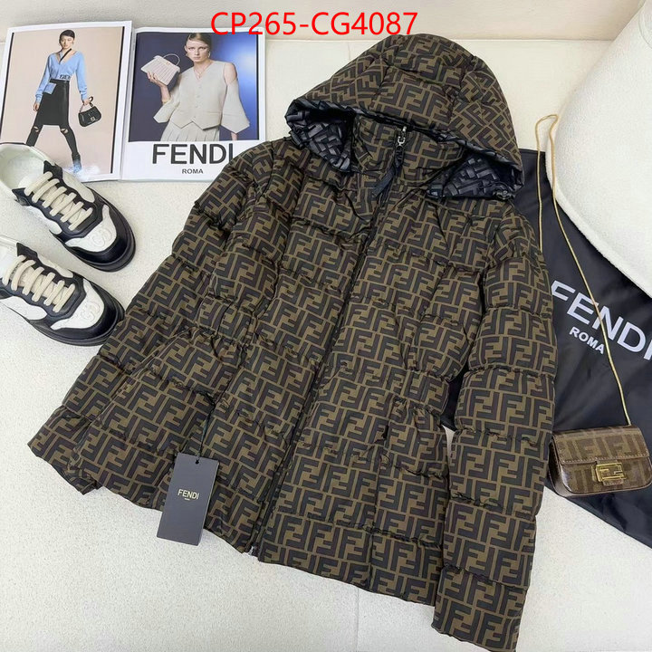 Down jacket Women-Fendi china sale ID: CG4087 $: 265USD