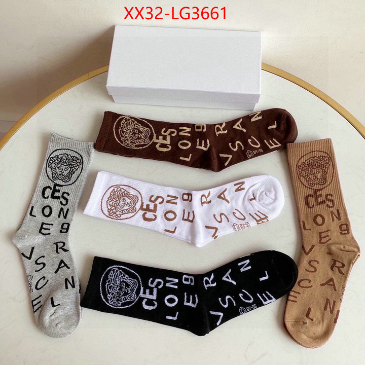 Sock-Versace where could you find a great quality designer ID: LG3661 $: 32USD