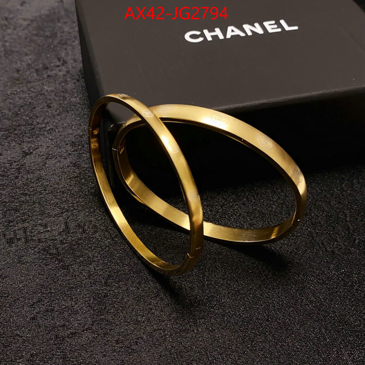 Jewelry-Chanel 2023 luxury replicas ID: JG2794 $: 42USD