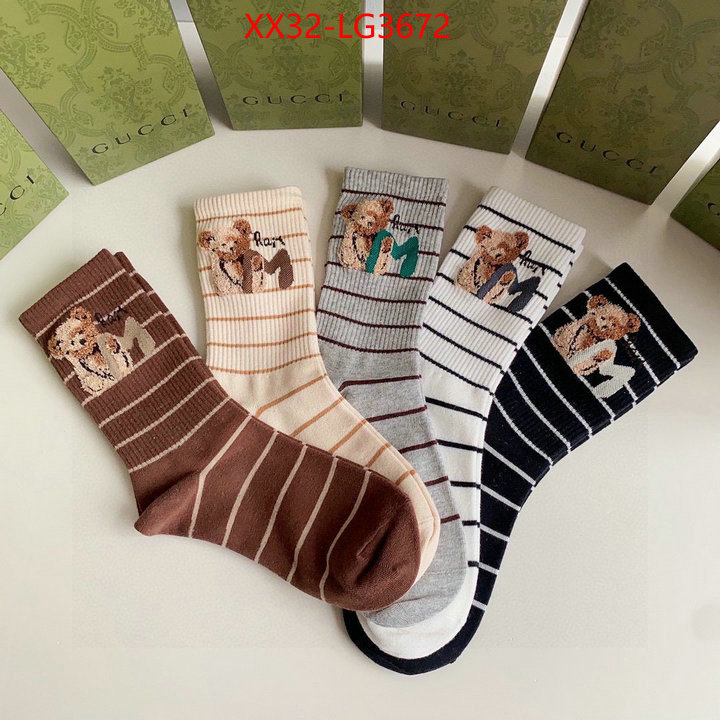 Sock-Gucci sellers online ID: LG3672 $: 32USD