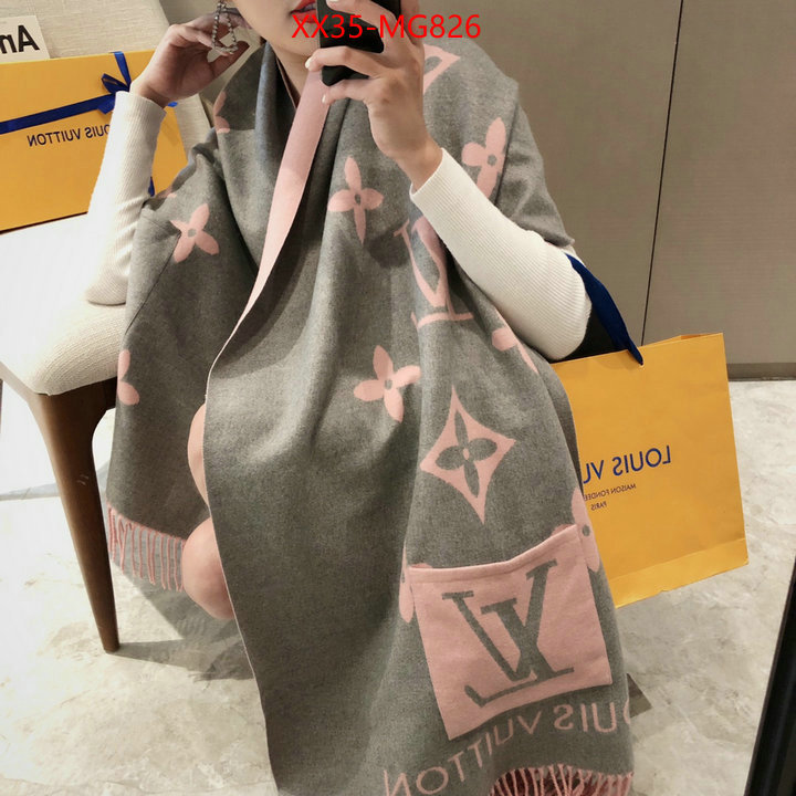 Scarf-LV where to buy fakes ID: MG826 $: 35USD