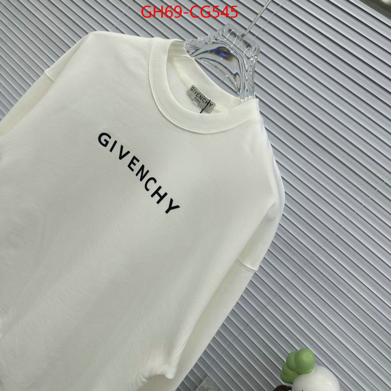 Clothing-Givenchy wholesale designer shop ID: CG545 $: 69USD