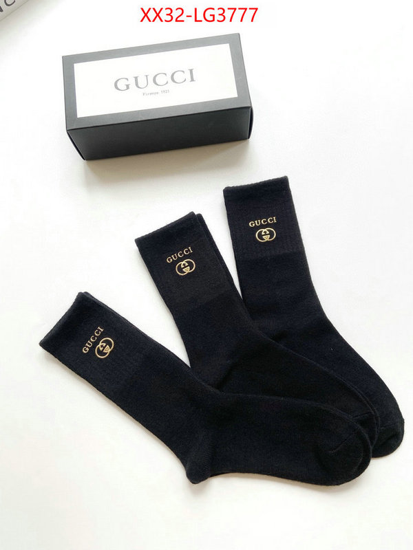 Sock-Gucci where can i buy ID: LG3777 $: 32USD