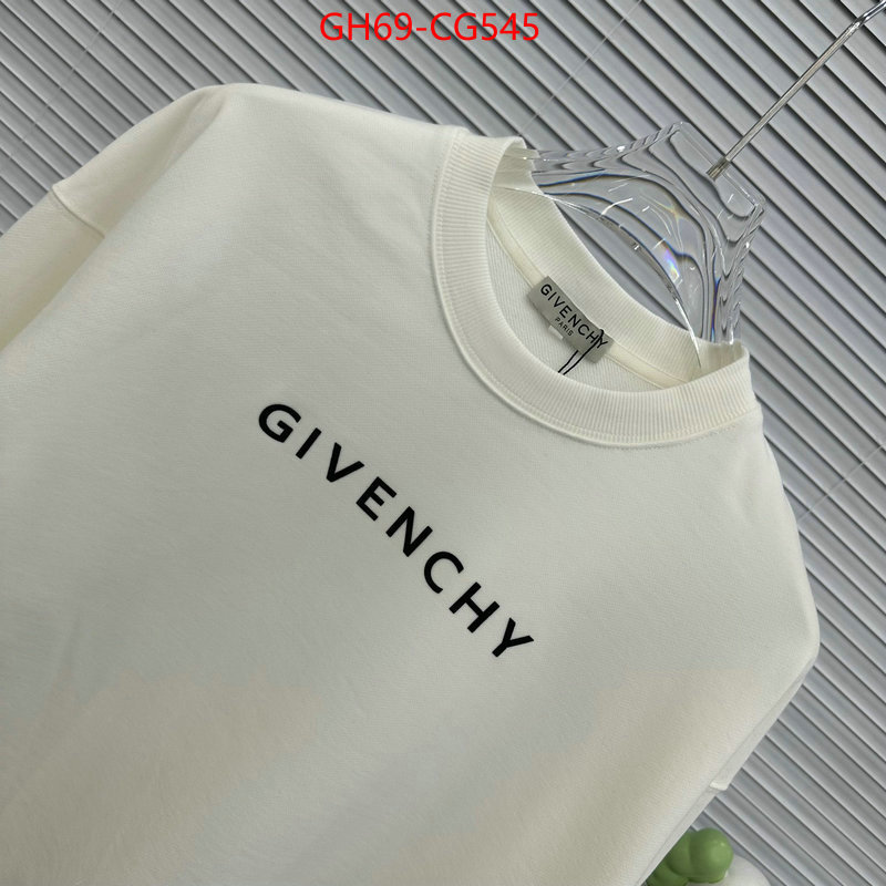 Clothing-Givenchy wholesale designer shop ID: CG545 $: 69USD