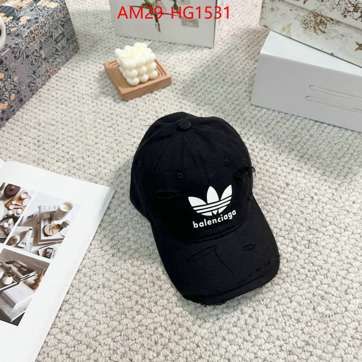 Cap(Hat)-Balenciaga cheap replica designer ID: HG1531 $: 29USD