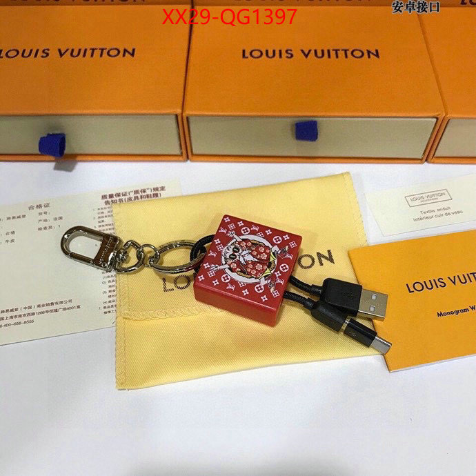 Key pendant-LV luxury cheap ID: QG1397 $: 29USD