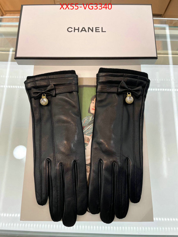 Gloves-Chanel top quality website ID: VG3340 $: 55USD