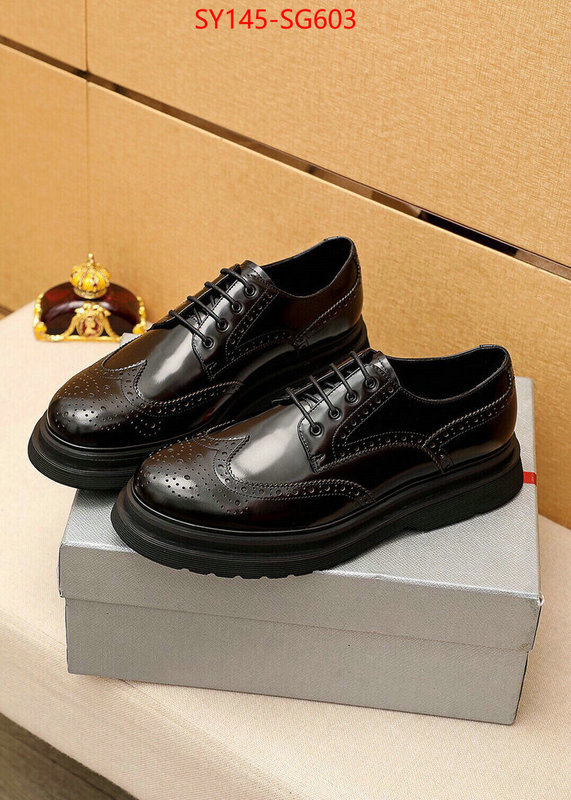 Men shoes-Prada top designer replica ID: SG603 $: 145USD