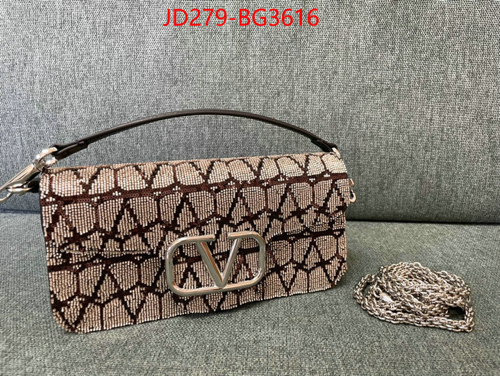 Valentino Bags(TOP)-LOC-V Logo what is a 1:1 replica ID: BG3616