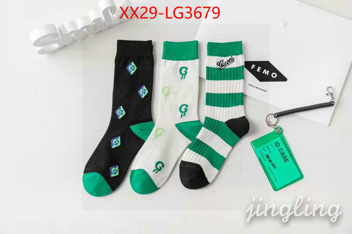 Sock-Gucci wholesale replica shop ID: LG3679 $: 29USD