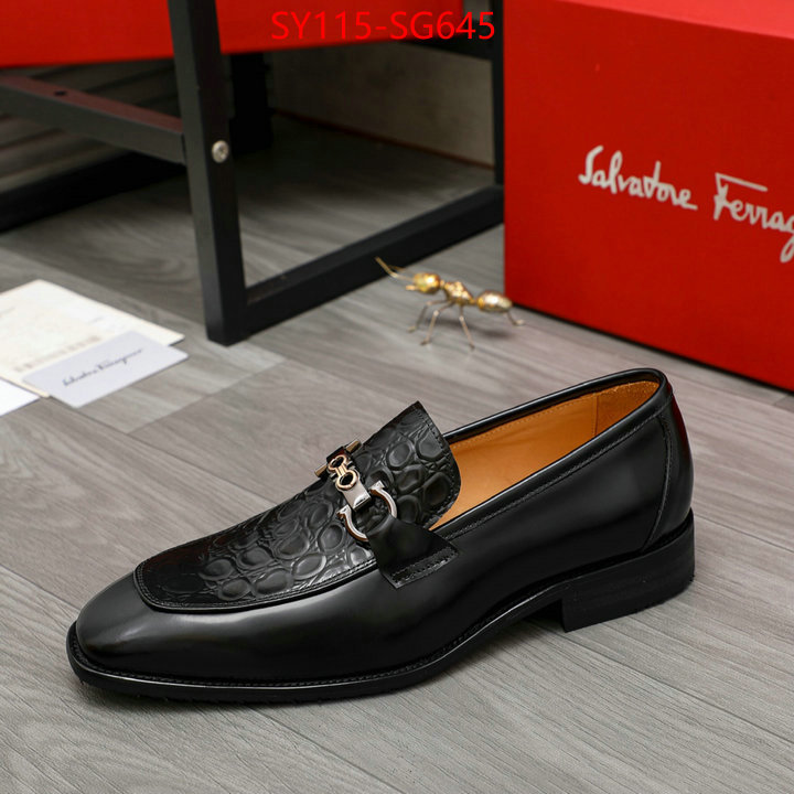 Men shoes-Ferragamo replcia cheap from china ID: SG645 $: 115USD