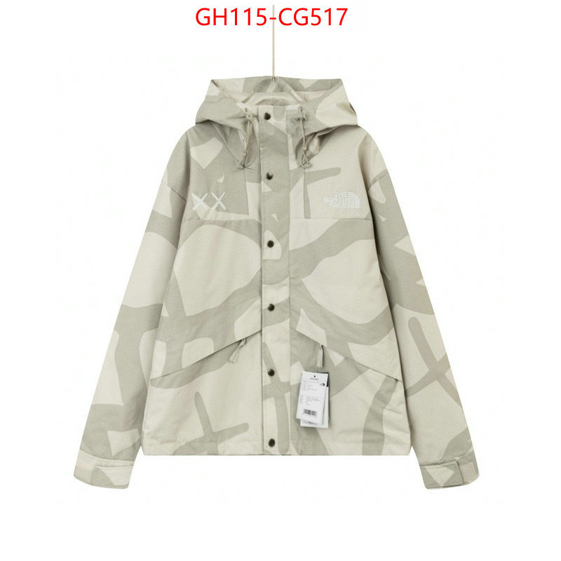 Clothing-The North Face replica for cheap ID: CG517 $: 115USD