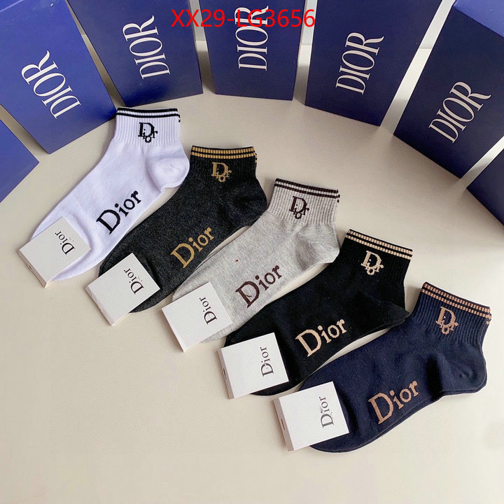 Sock-Dior highest product quality ID: LG3656 $: 29USD
