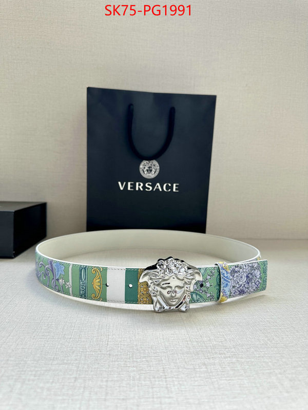 Belts-Versace how to start selling replica ID: PG1991 $: 75USD