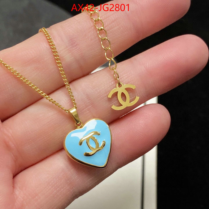 Jewelry-Chanel 2023 aaaaa replica 1st copy ID: JG2801 $: 42USD