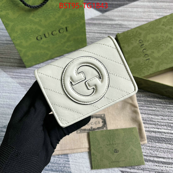 Gucci Bags(TOP)-Wallet- fashion designer ID: TG1843 $: 95USD