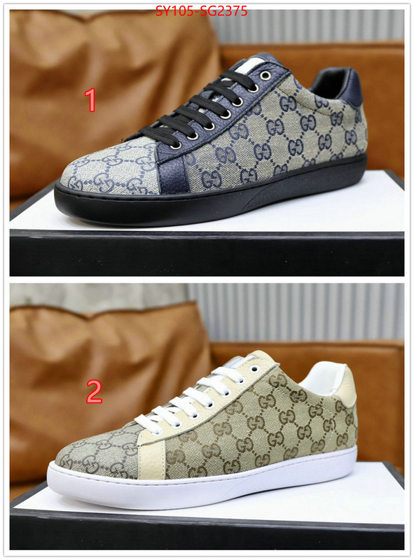 Men Shoes-Gucci high quality replica ID: SG2375 $: 105USD