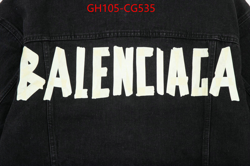 Clothing-Balenciaga top quality replica ID: CG535 $: 105USD