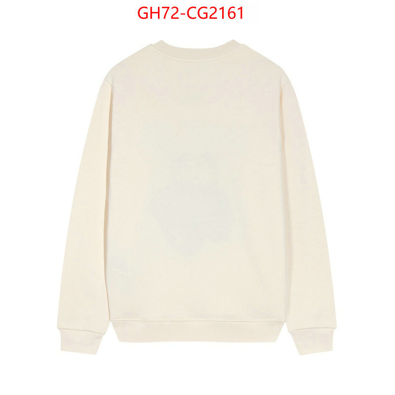 Clothing-Gucci designer replica ID: CG2161 $: 72USD