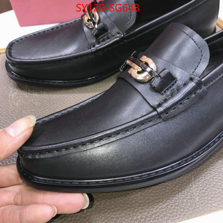 Men shoes-Ferragamo replica aaaaa+ designer ID: SG648 $: 129USD