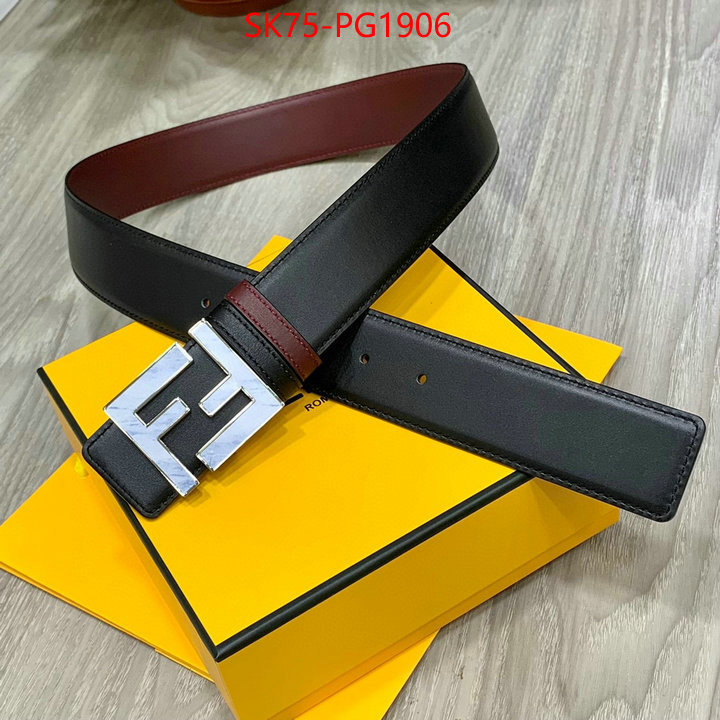 Belts-Fendi how quality ID: PG1906 $: 75USD