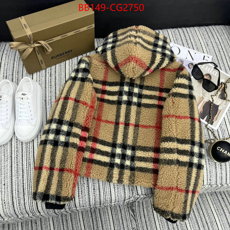 Clothing-Burberry counter quality ID: CG2750 $: 149USD