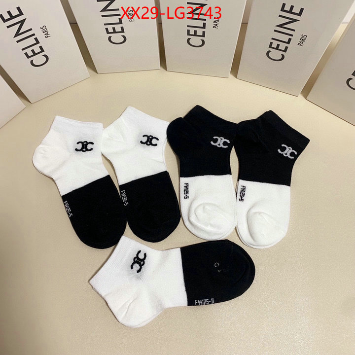 Sock-CELINE online from china ID: LG3743 $: 29USD