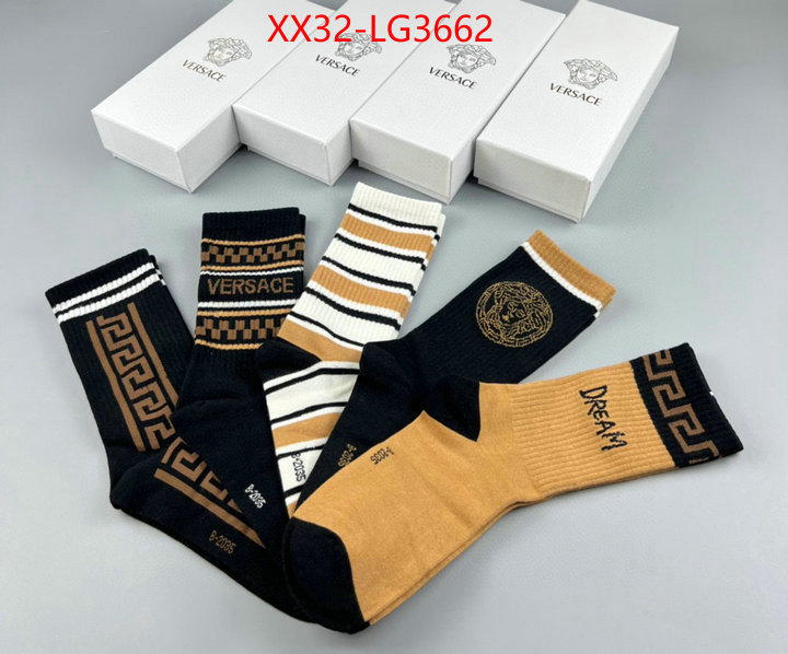 Sock-Versace replicas buy special ID: LG3662 $: 32USD