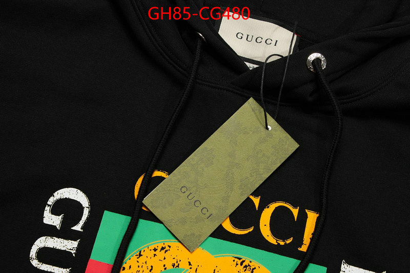 Clothing-Gucci 1:1 replica wholesale ID: CG480 $: 85USD