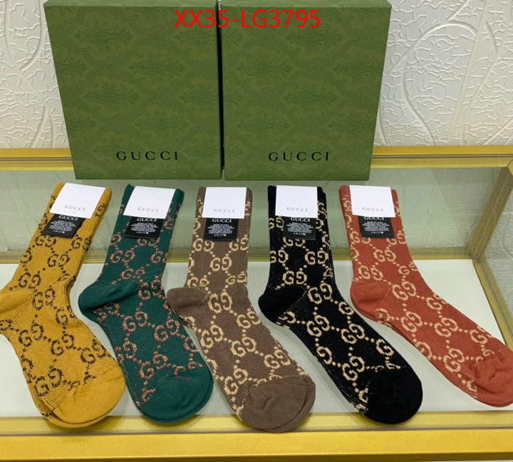 Sock-Gucci replica online ID: LG3795 $: 35USD