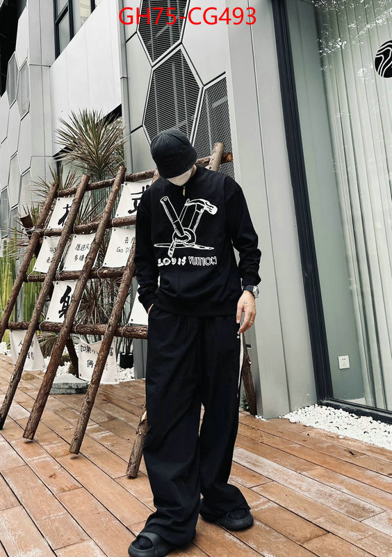 Clothing-LV replica aaaaa+ designer ID: CG493 $: 75USD