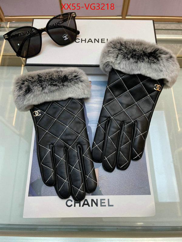 Gloves-Chanel shop ID: VG3218 $: 55USD