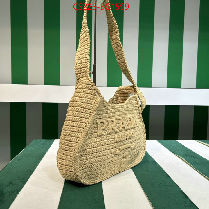 Prada Bags (TOP)-Diagonal- shop designer ID: BG1599 $: 225USD