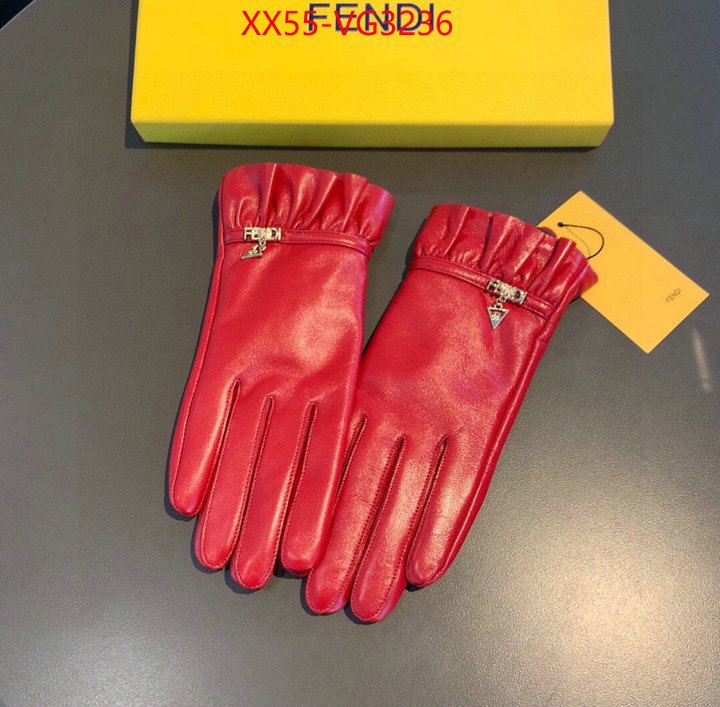 Gloves-Fendi aaaaa+ class replica ID: VG3236 $: 55USD