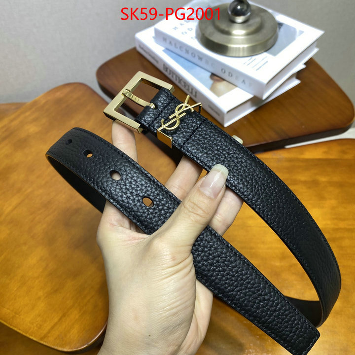 Belts-YSL shop the best high authentic quality replica ID: PG2001 $: 59USD