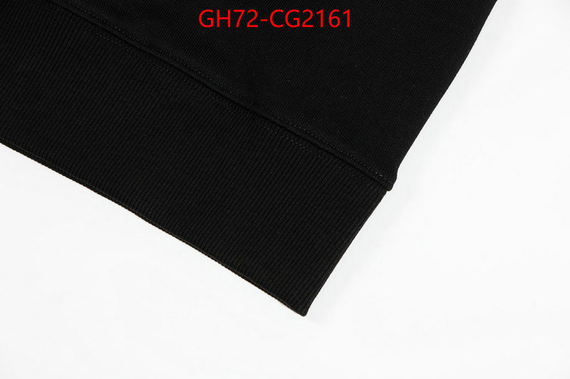 Clothing-Gucci designer replica ID: CG2161 $: 72USD