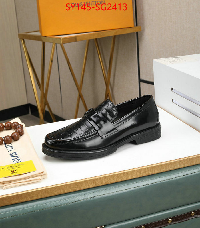 Men Shoes-LV top quality fake ID: SG2413 $: 145USD