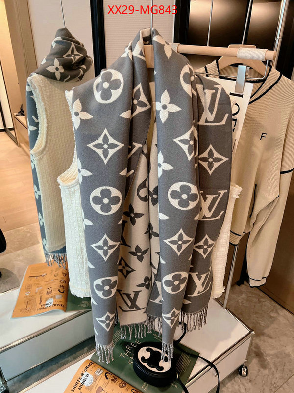 Scarf-LV fake designer ID: MG843 $: 29USD