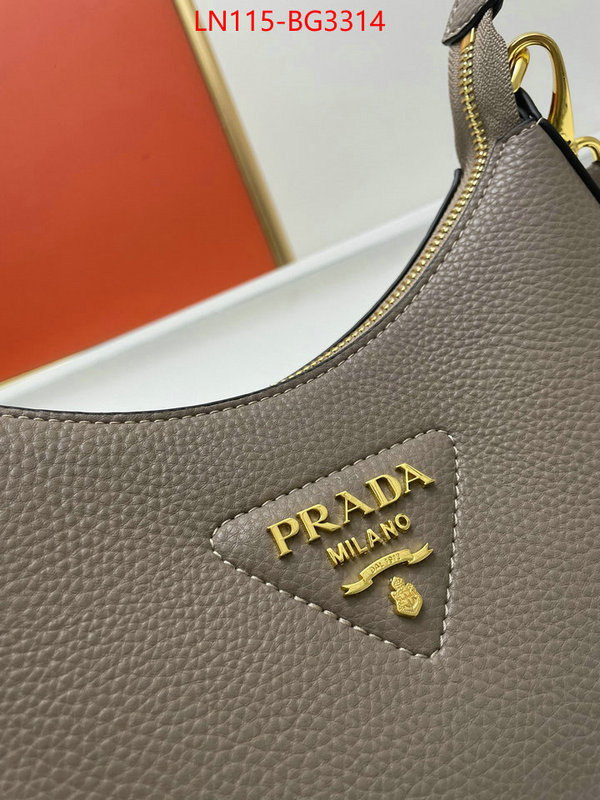 Prada Bags (4A)-Diagonal- new ID: BG3314 $: 115USD