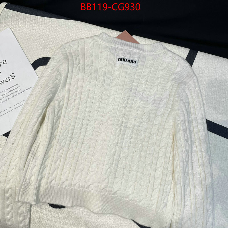Clothing-MIU MIU the best quality replica ID: CG930 $: 119USD