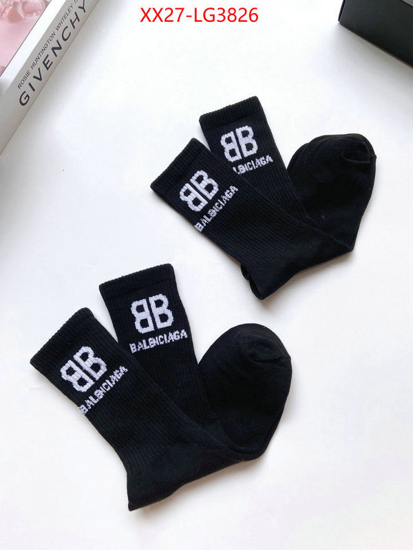 Sock-Balenciaga aaaaa ID: LG3826 $: 27USD