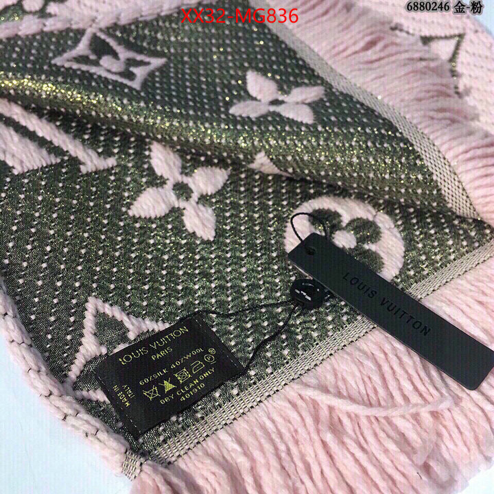 Scarf-LV top perfect fake ID: MG836 $: 32USD