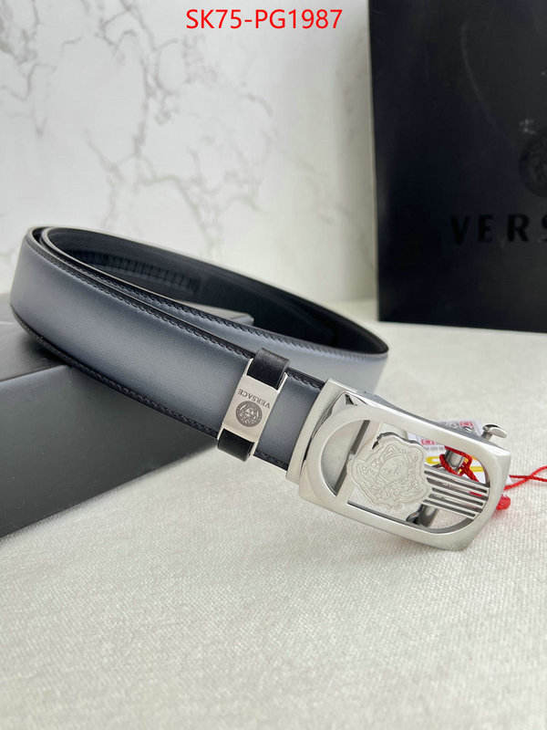 Belts-Versace 7 star quality designer replica ID: PG1987 $: 75USD