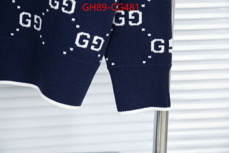 Clothing-Gucci designer replica ID: CG481 $: 89USD