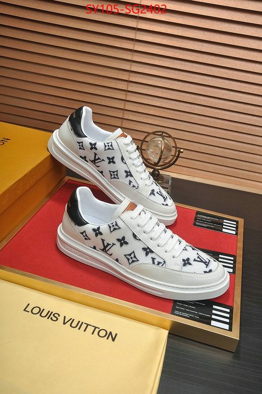 Men Shoes-LV luxury shop ID: SG2402 $: 105USD