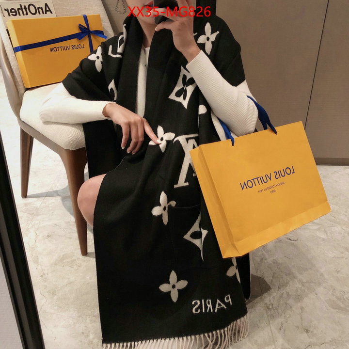 Scarf-LV where to buy fakes ID: MG826 $: 35USD