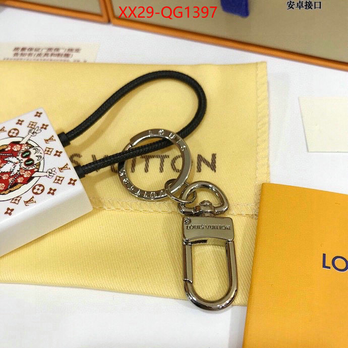 Key pendant-LV luxury cheap ID: QG1397 $: 29USD
