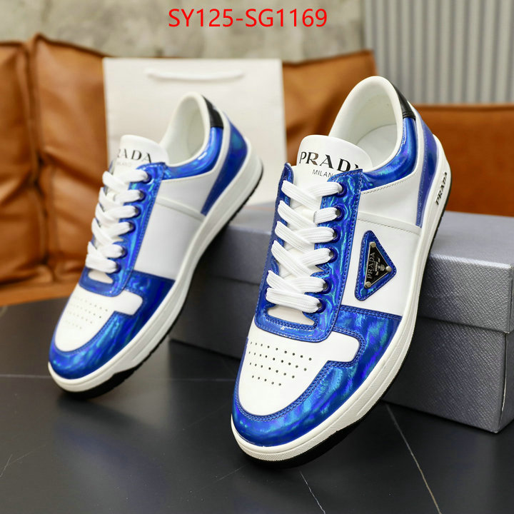 Men shoes-Prada designer 7 star replica ID: SG1169 $: 125USD