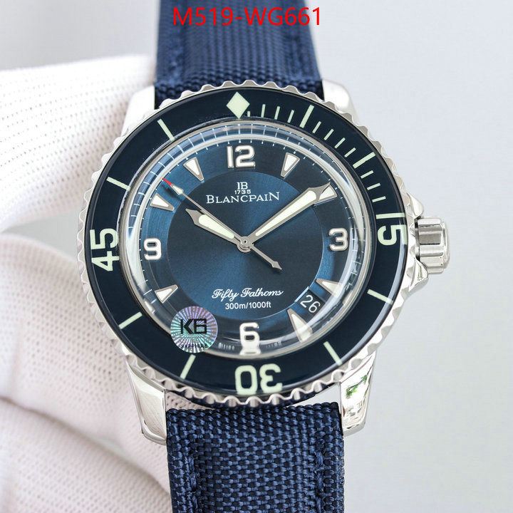 Watch(TOP)-Blancpain designer replica ID: WG661 $: 519USD