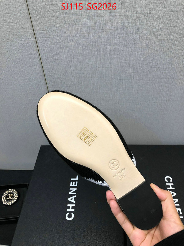 Women Shoes-Chanel the highest quality fake ID: SG2026 $: 115USD